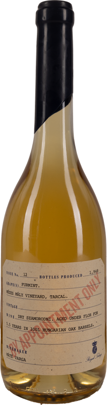 Royal Tokaji By Appointment Only Issue no. 12 Mézes Mály Dry Szamorodni 2016 50cl