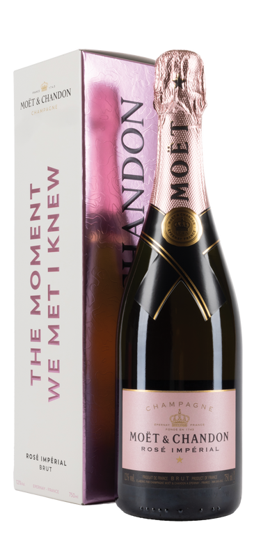 Moët & Chandon Rosé Impérial incl. Etui Say Yes To Love 75cl