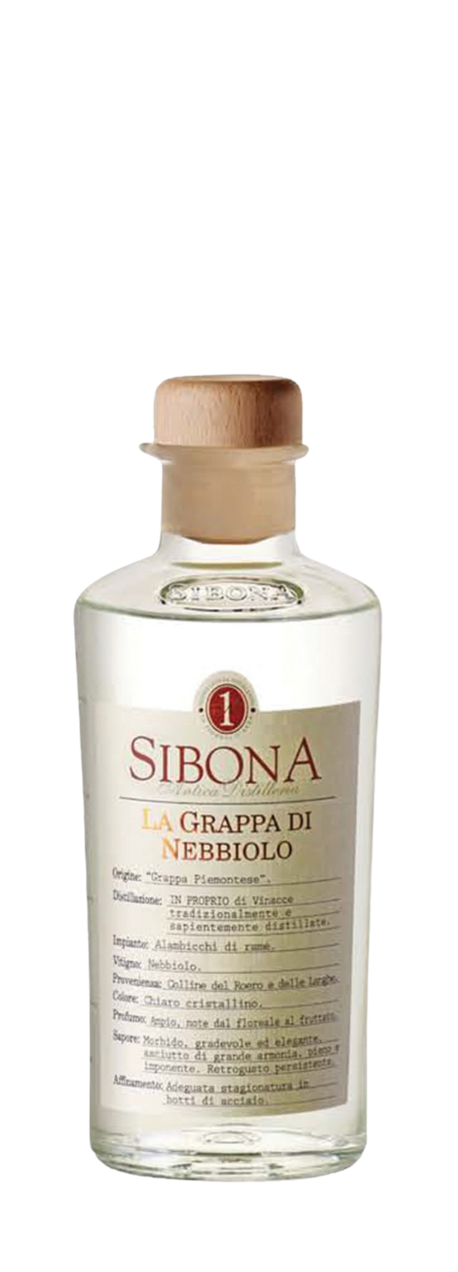 Grappa di Nebbiolo 40% 50cl