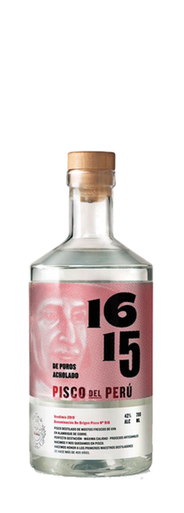 Pisco de Puros Acholado 42% 70cl