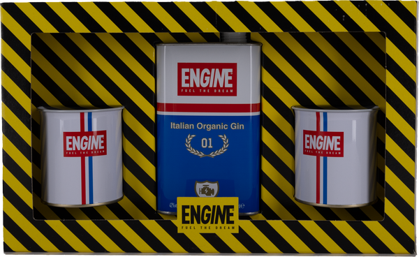 Gift pack: Organic Gin + 2 Cups 42% 50cl