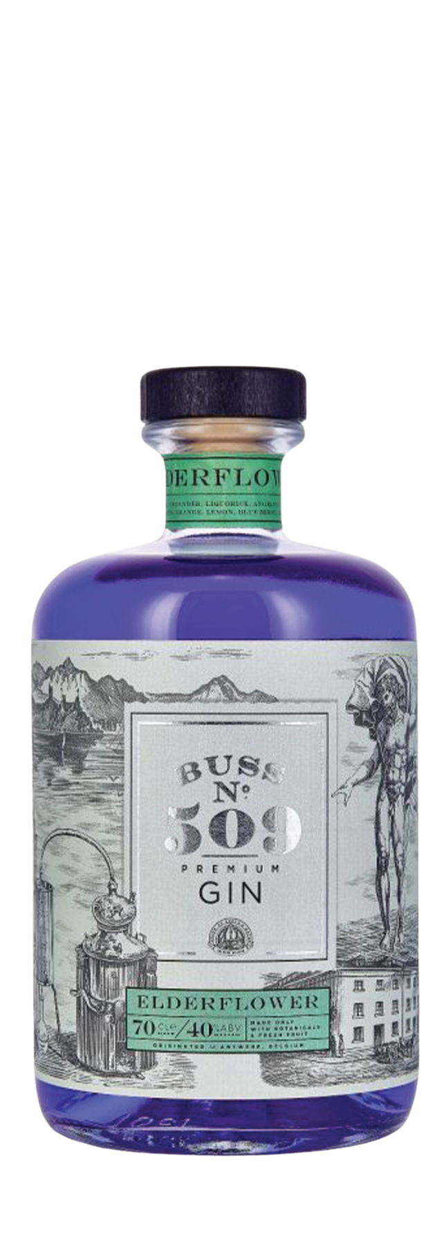 509 Elderflower Gin 40% 70cl