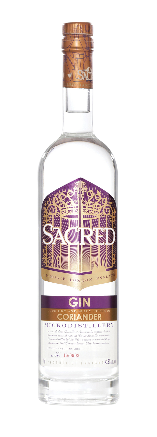 Coriander Gin 43,8% 70cl