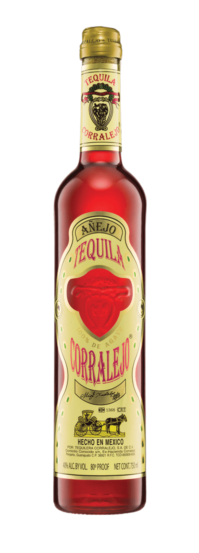 Anejo Tequila 38% 100cl