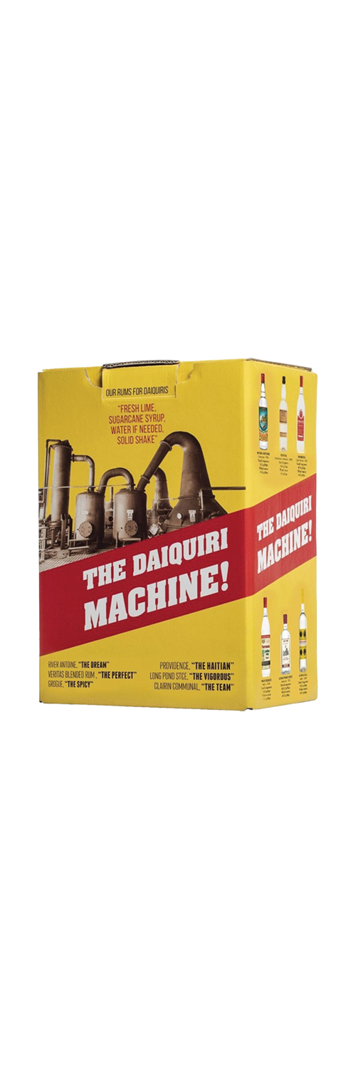 Coffret Rhum The Daiquiri Machine 53,9% 420cl