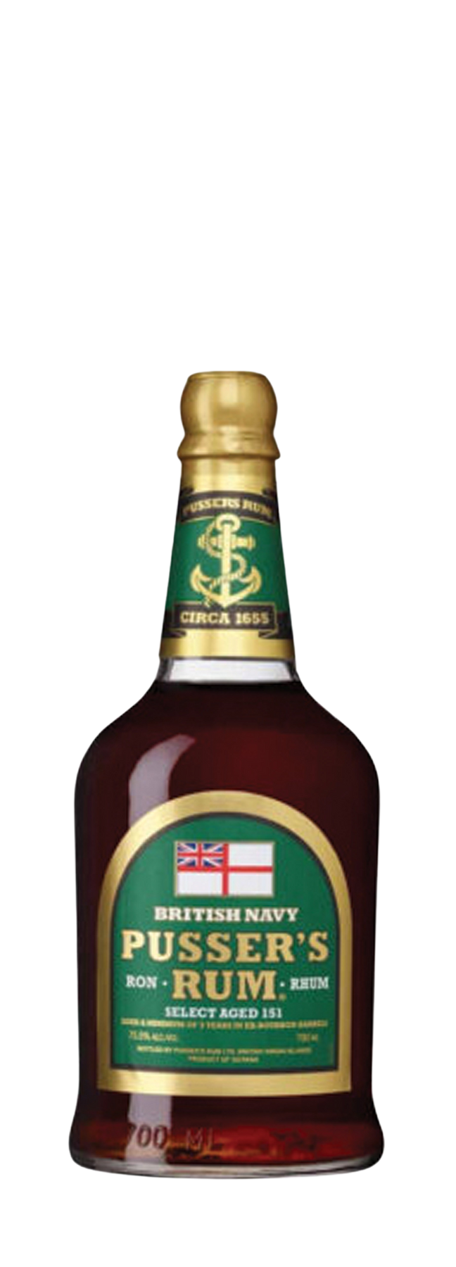 Select Aged 151 Proof 75,5% 70cl