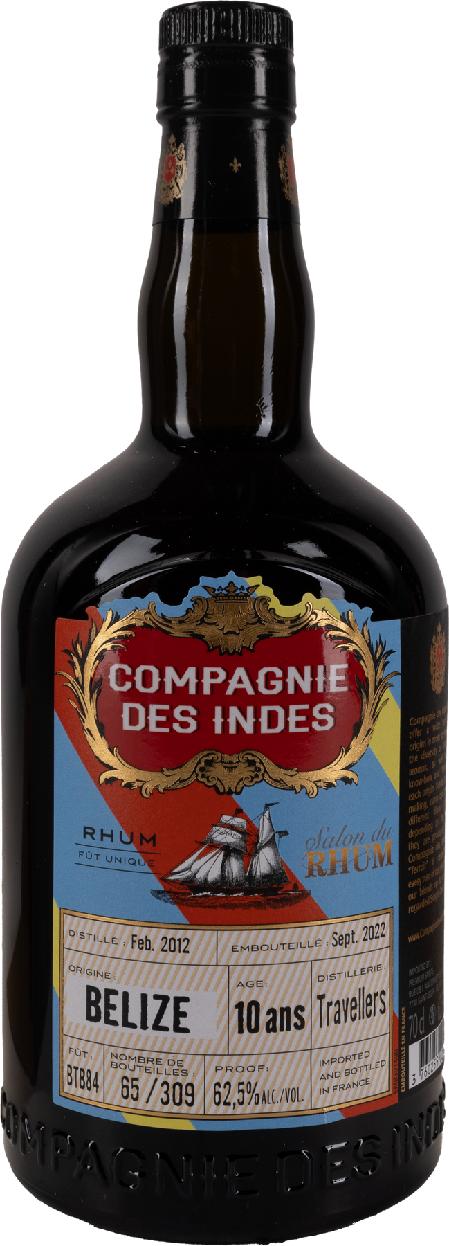 10 Years Old Belize 62,5% 70cl