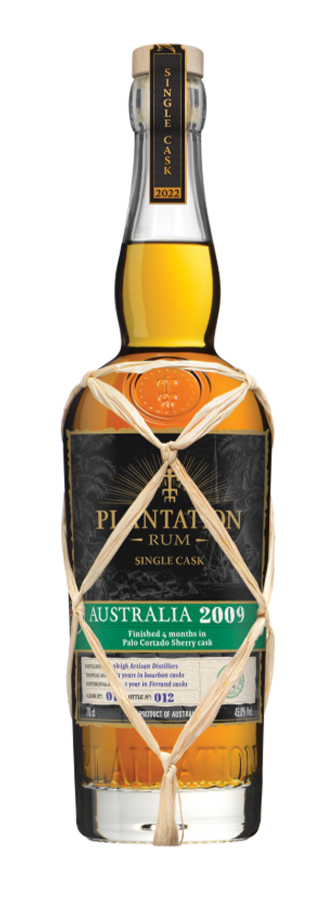 12 Years Old Australia Single Palo Cortado Cask 45% 2009 70cl