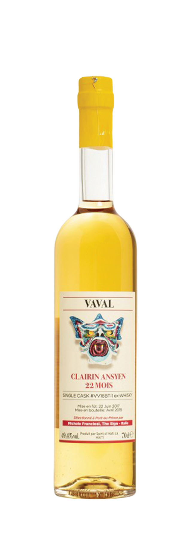 Ansyen vaval 49,5% 2018 70cl