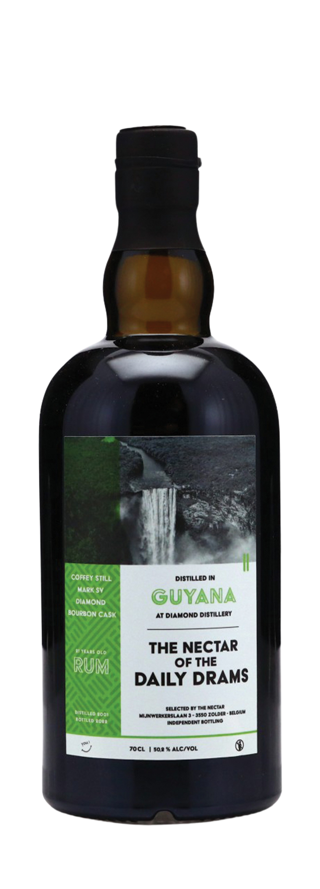 21 Years Old Guyana Savalle The Nectar of The Daily Dram 2001 70cl
