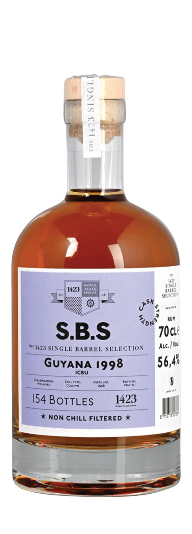 24 Years Old Guyana ICBU SBS 1998 70cl