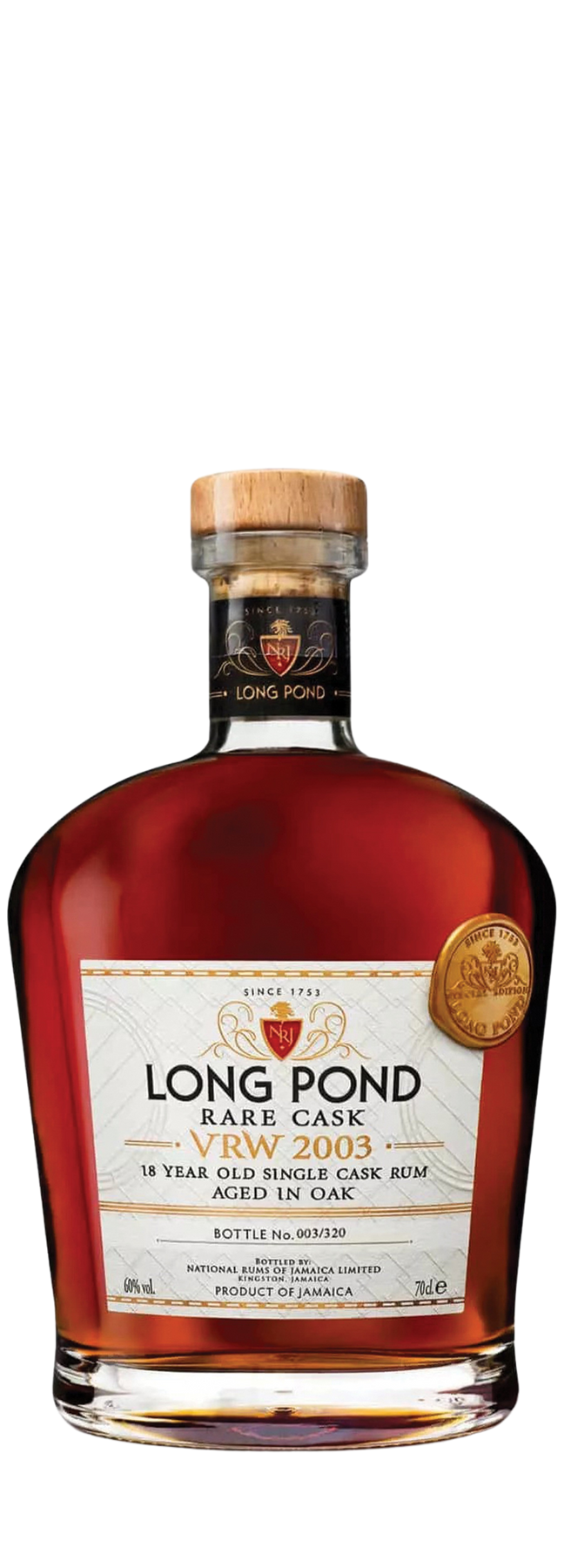 18 Years Old VRW Rare Cask 70cl