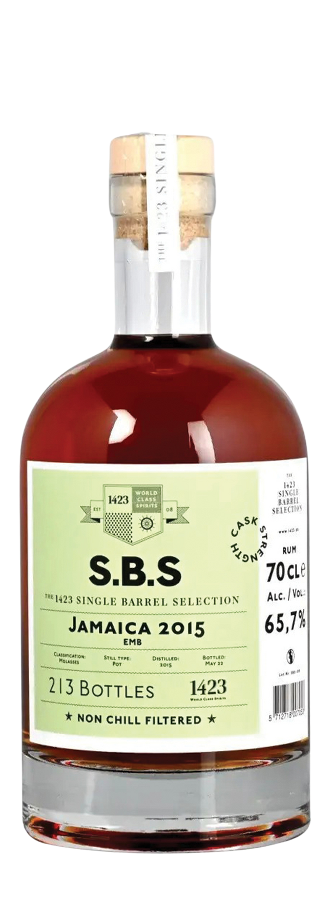 7 Years Old Jamaica EMB SBS 65,7% 2015 70cl