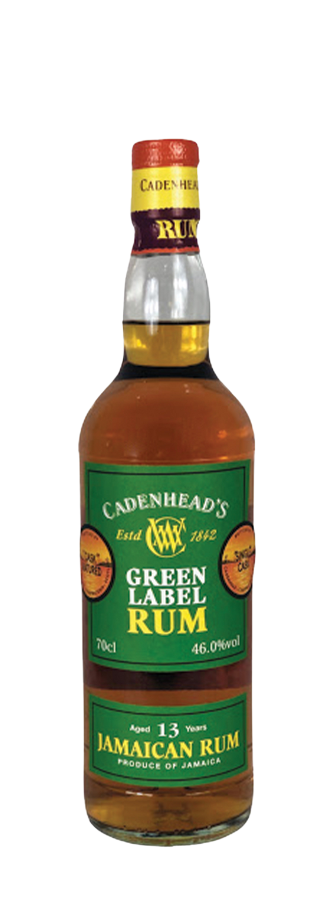 13 Years Old Green Label Cadenhead's 46% 70cl