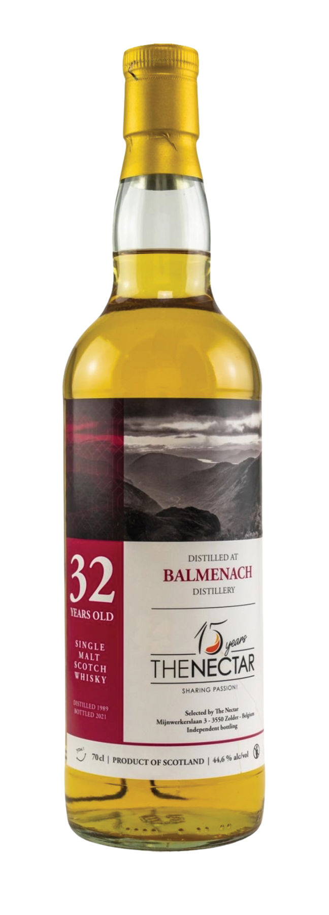 32 Years Old The Nectar of The Daily Dram 15th Anniversary The Nectar 44,6% 1989 70cl