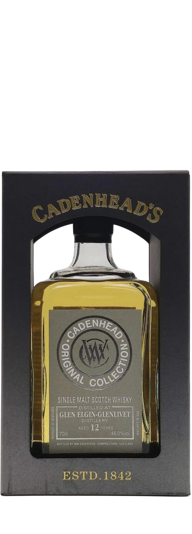 Glen Elgin 12 years Old Cadenhead's 46% 70cl