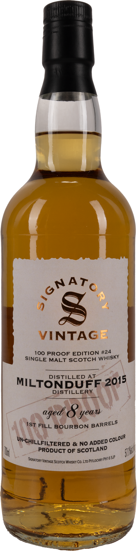 8 Years Old Signatory Vintage 100 Proof 57.1% 2015 70cl