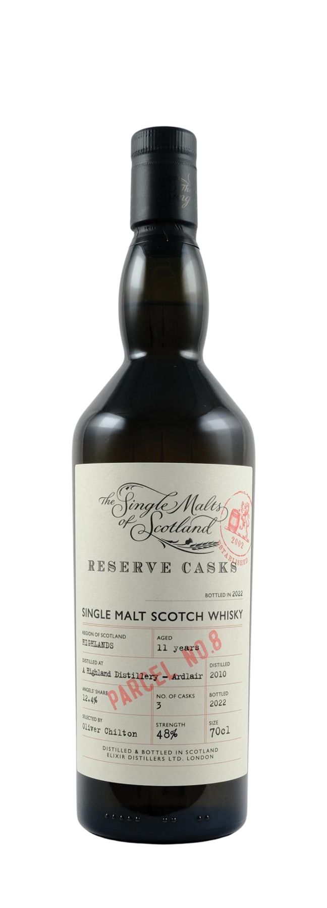 11 Years Old Single Malts Of Scotland Reserve Casks 48% 2010 70cl