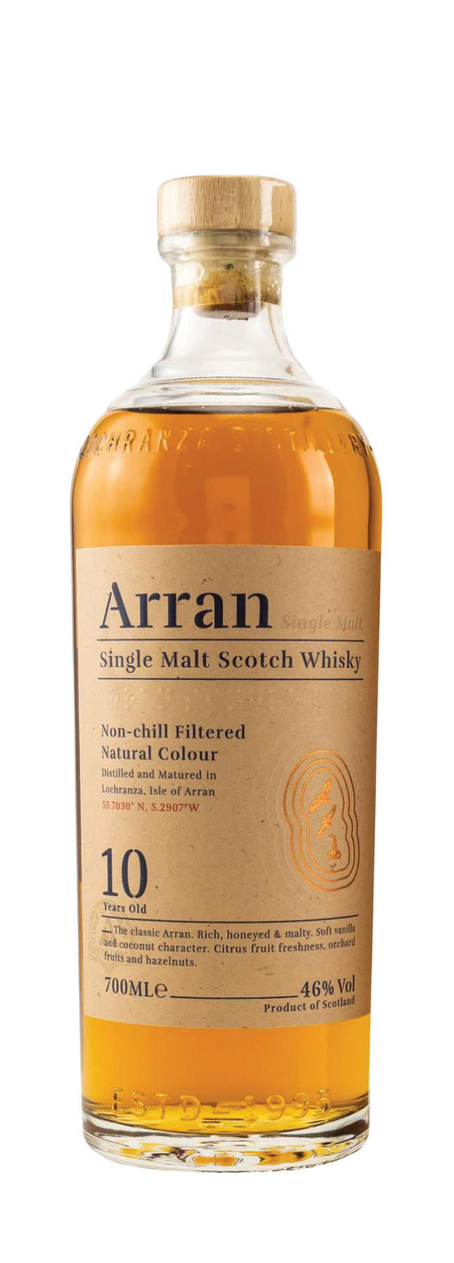 10 Years Old 46% 70cl