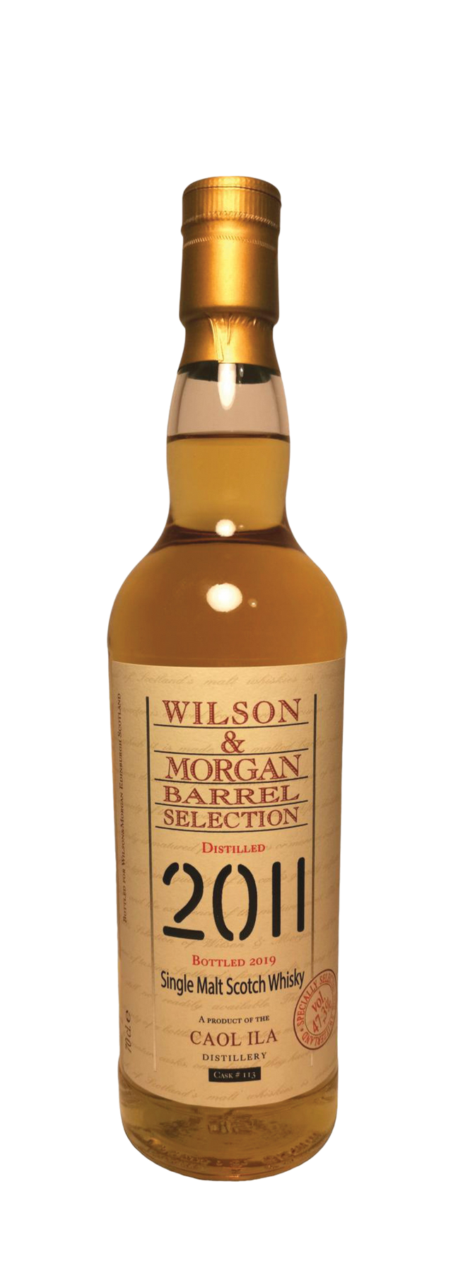 8 Years Old Wilson & Morgan 46% 2011 70cl