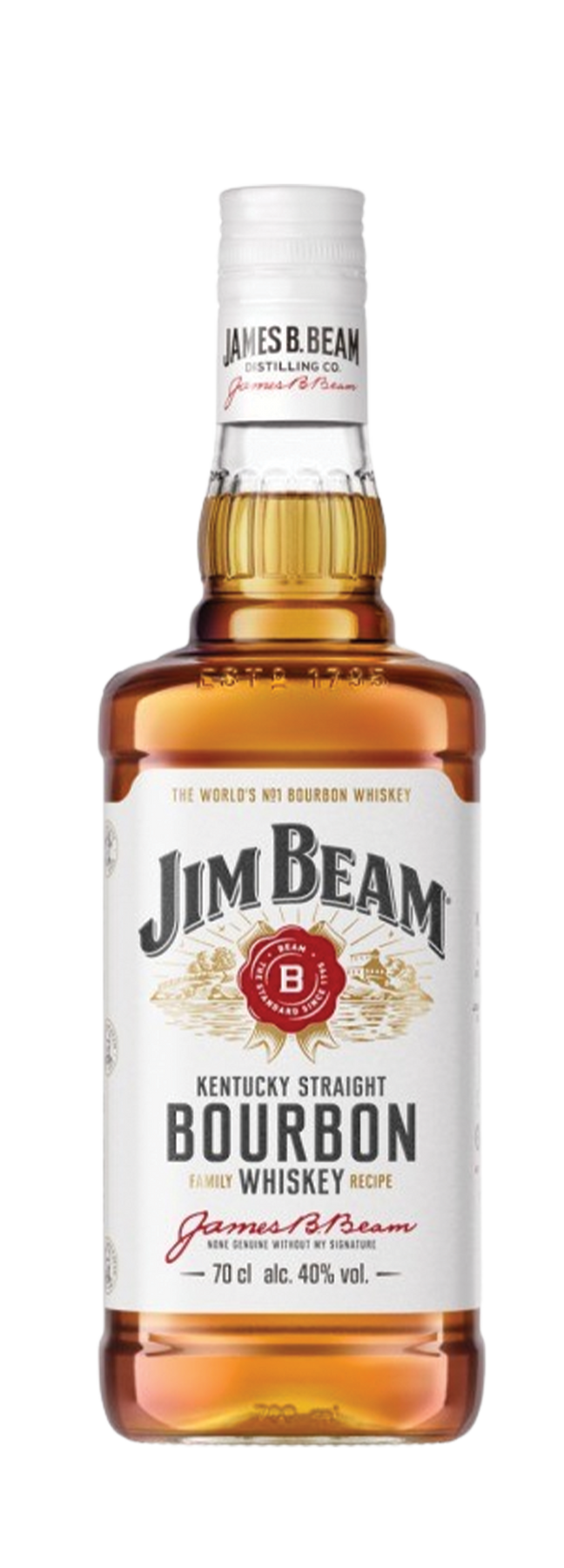 White Bourbon 40% 100cl