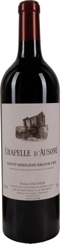Château Ausone Le Chapelle d'Ausone 2019 75cl