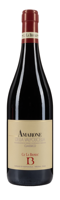 Ca' la Bionda Amarone della Valpolicella 2018 75cl