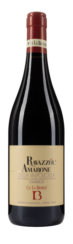 Ca' la Bionda Amarone della Valpolicella Vigna Ravazzol 2018 75cl
