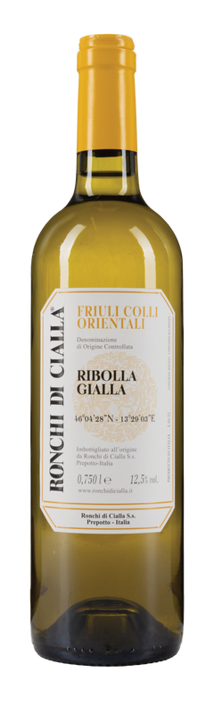 Ronchi di Cialla Ribolla Gialla 2022 75cl