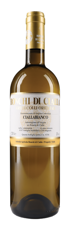Ronchi di Cialla Cialla Bianco 2022 75cl