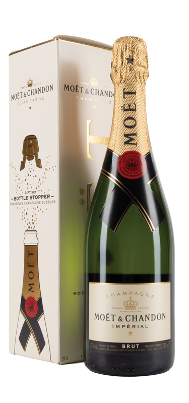 Moët & Chandon Brut Impérial Gift Bottle Stopper 75cl