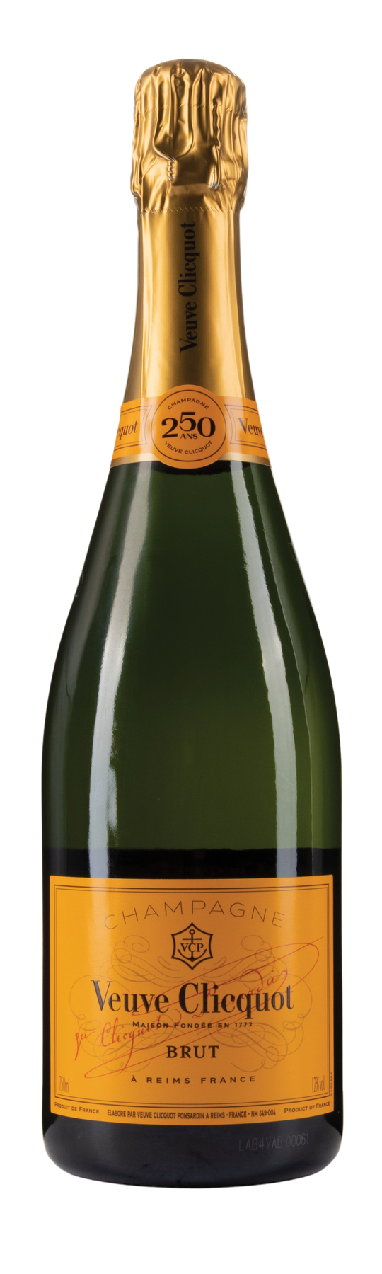Veuve Clicquot Brut 75cl Champagne AOC