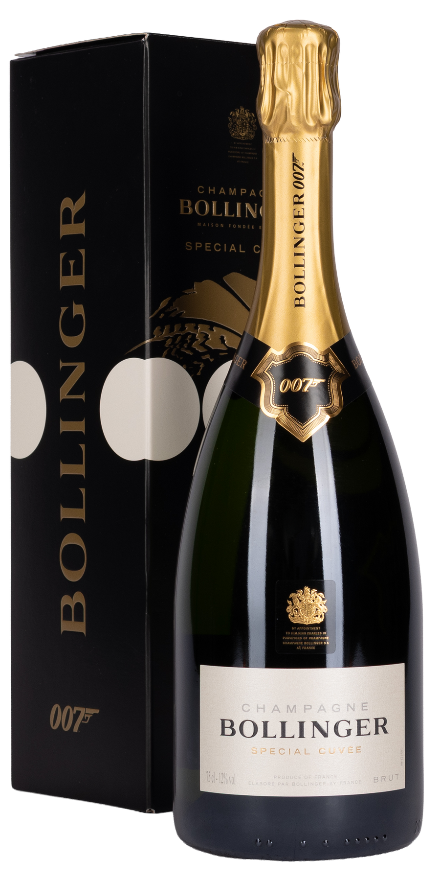 Bollinger Brut 007-editie met etui Special Cuvée 75cl