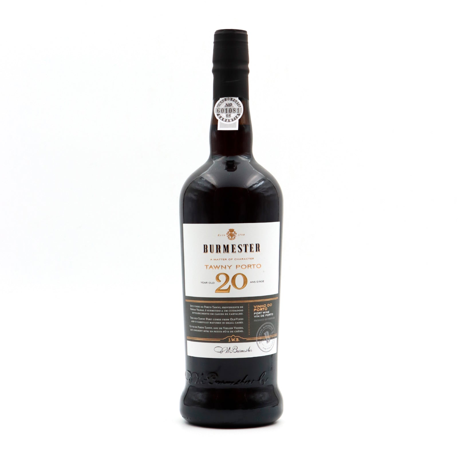 Burmester Tawny 20 Years Old 20% 75cl