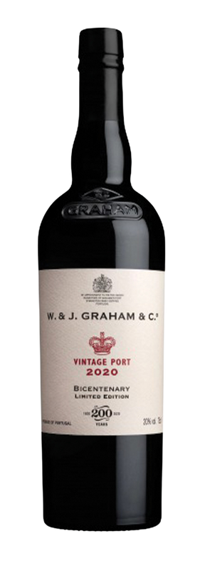 Graham's Bicentenary Anniversary Vintage 20% 2020 75cl