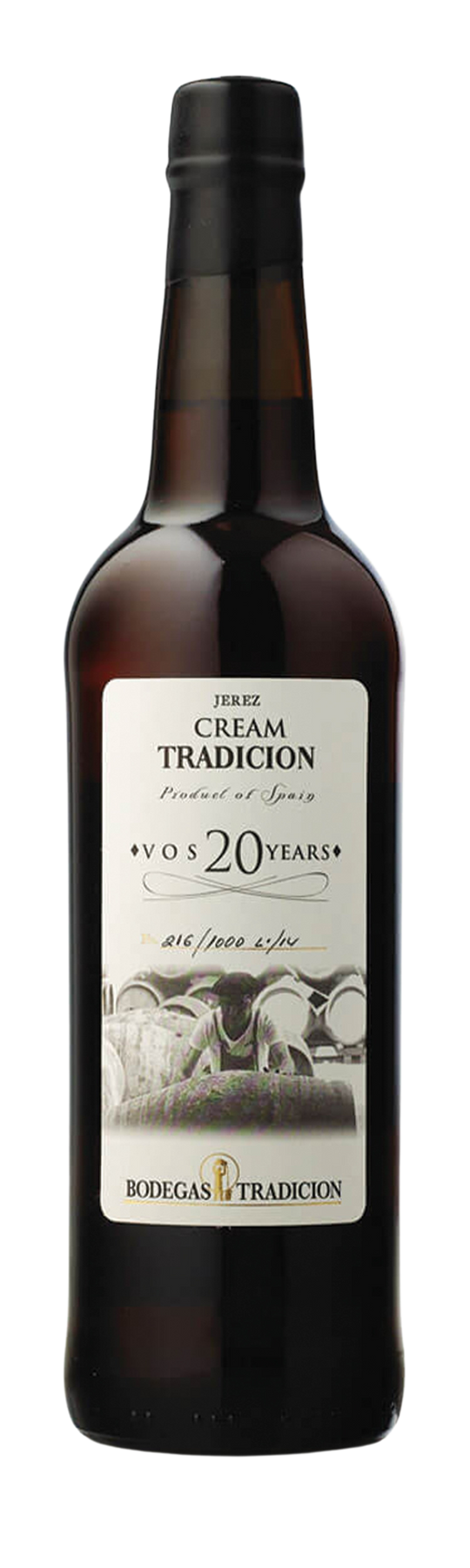 Bodegas Tradicion Cream VOS 17% 75cl Xérès