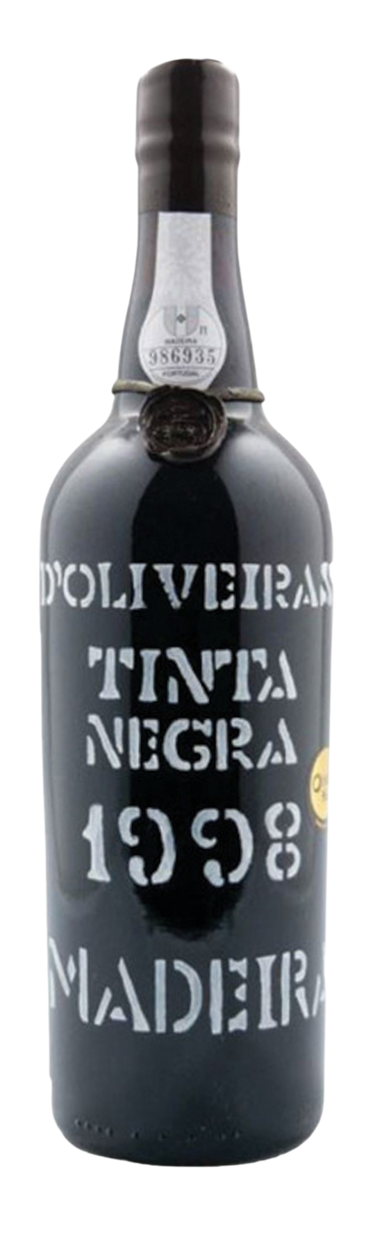 D'Oliveira Tinta Negra Vintage 20% 1998 75cl Madeira