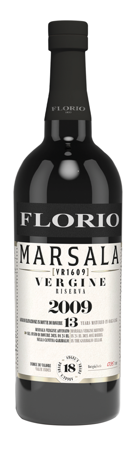 Florio Vergine Classic 18,5% 2009 75cl Marsala