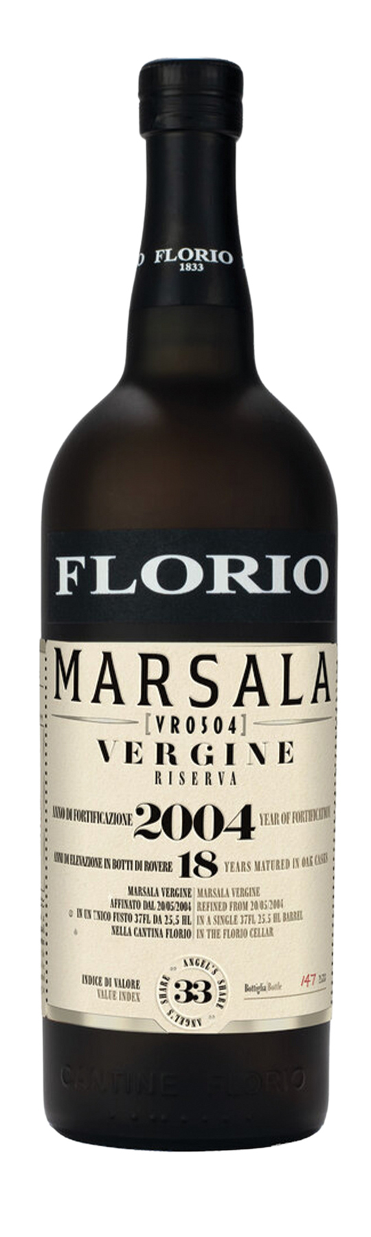 Florio Vergine Riserva 19% 2004 75cl