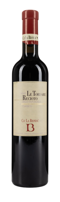 Ca' la Bionda Le Tordare Recioto 13% 2012 50cl Valpolicella Classico
