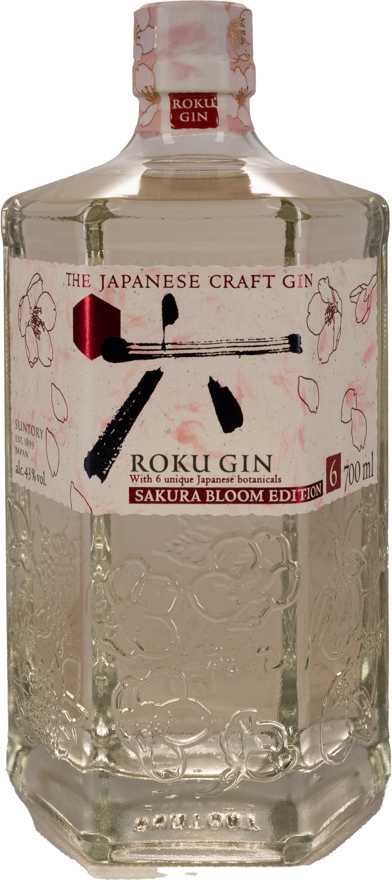 Roku Sakura Bloom Gin 43% 70cl
