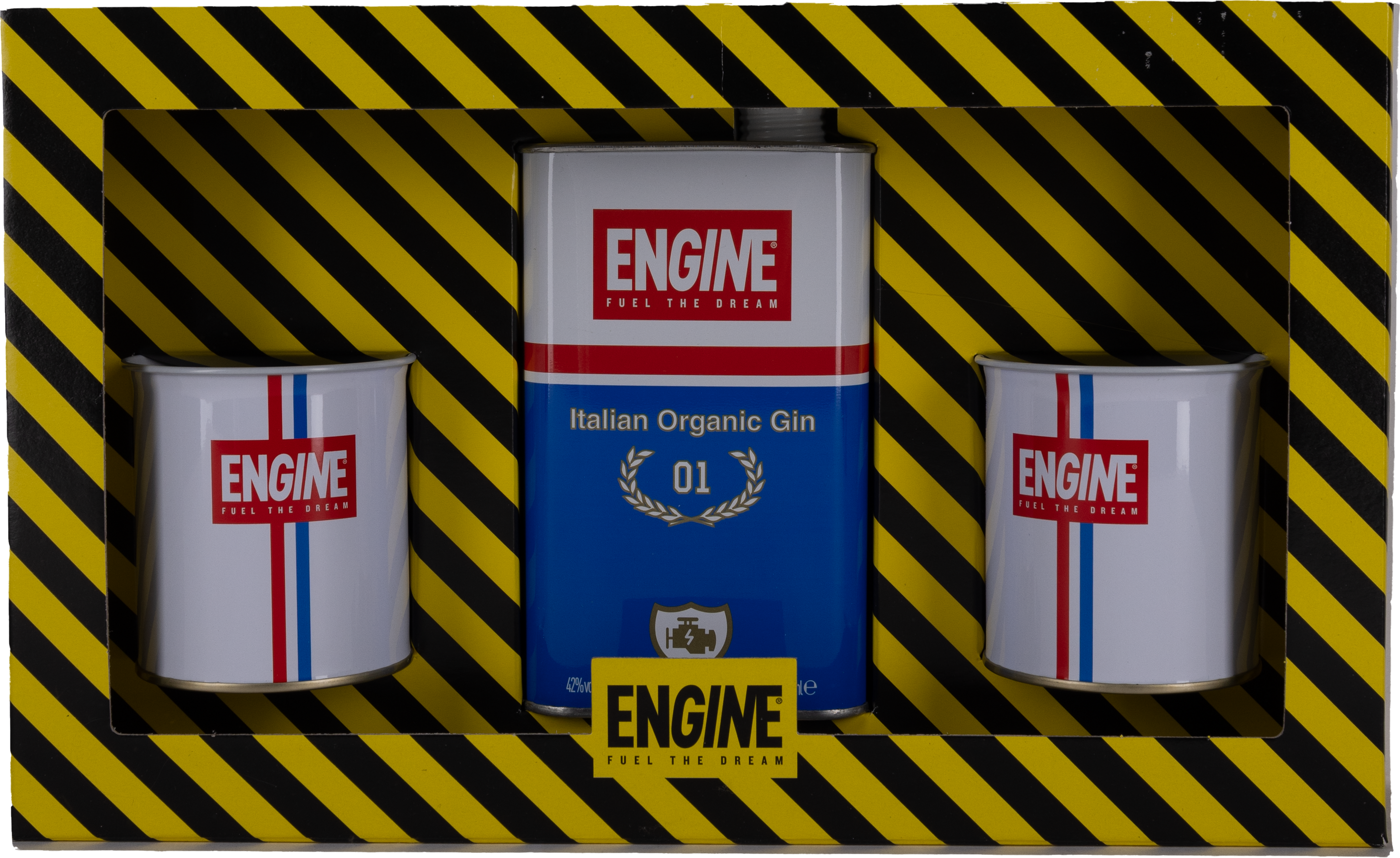 Giftpack: Organic Gin + 2 Cups 42% 50cl