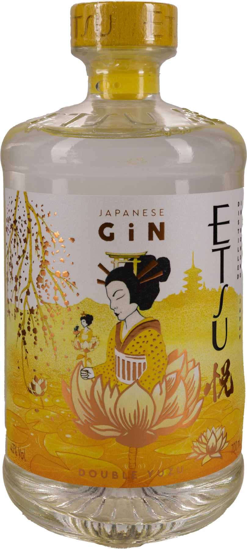 Gin Japonais Double Yuzu 43% 70cl