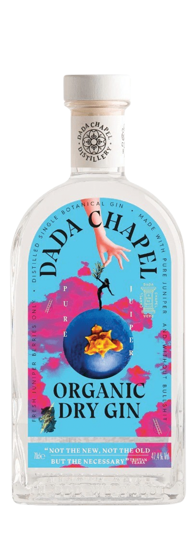 BIB Single Botanical Organic Gin 47,4% 1.000cl