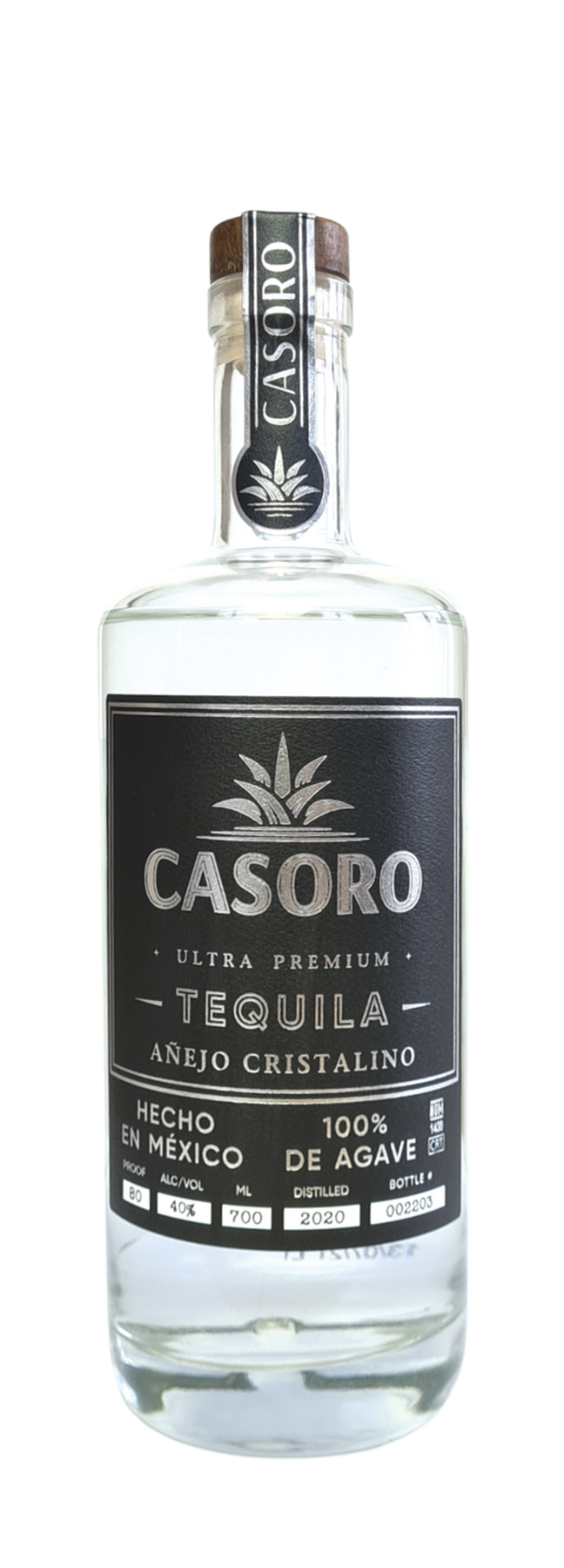 Anejo Cristalino Tequila 40% 70cl