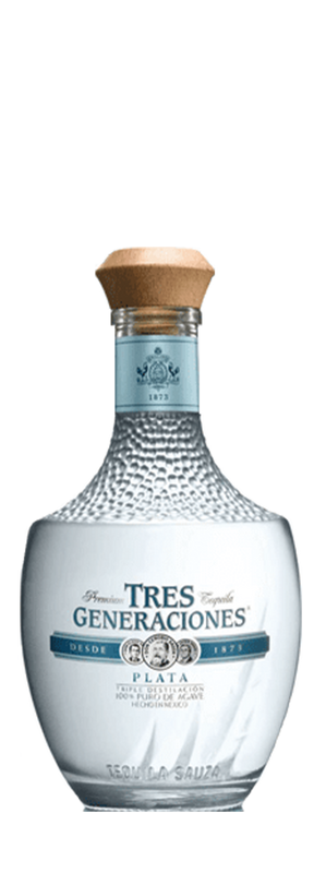 Tres Generaciones Plata Tequila 38% 70cl