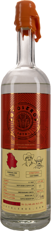 Bienvenido Nando y Lalo Sotol - Lot 11 48,6% 70cl