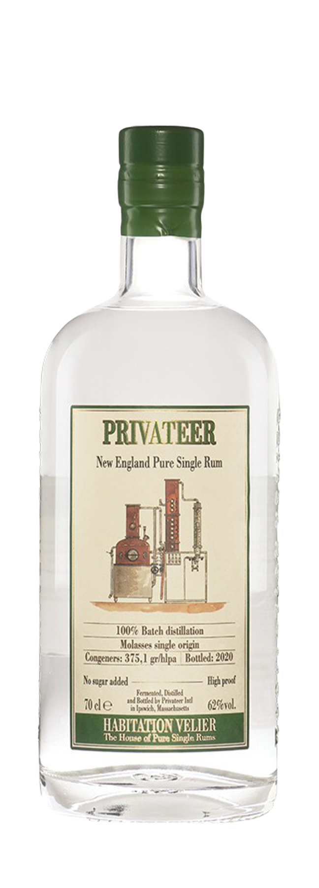 White Rum Habitation Velier 62% 70cl