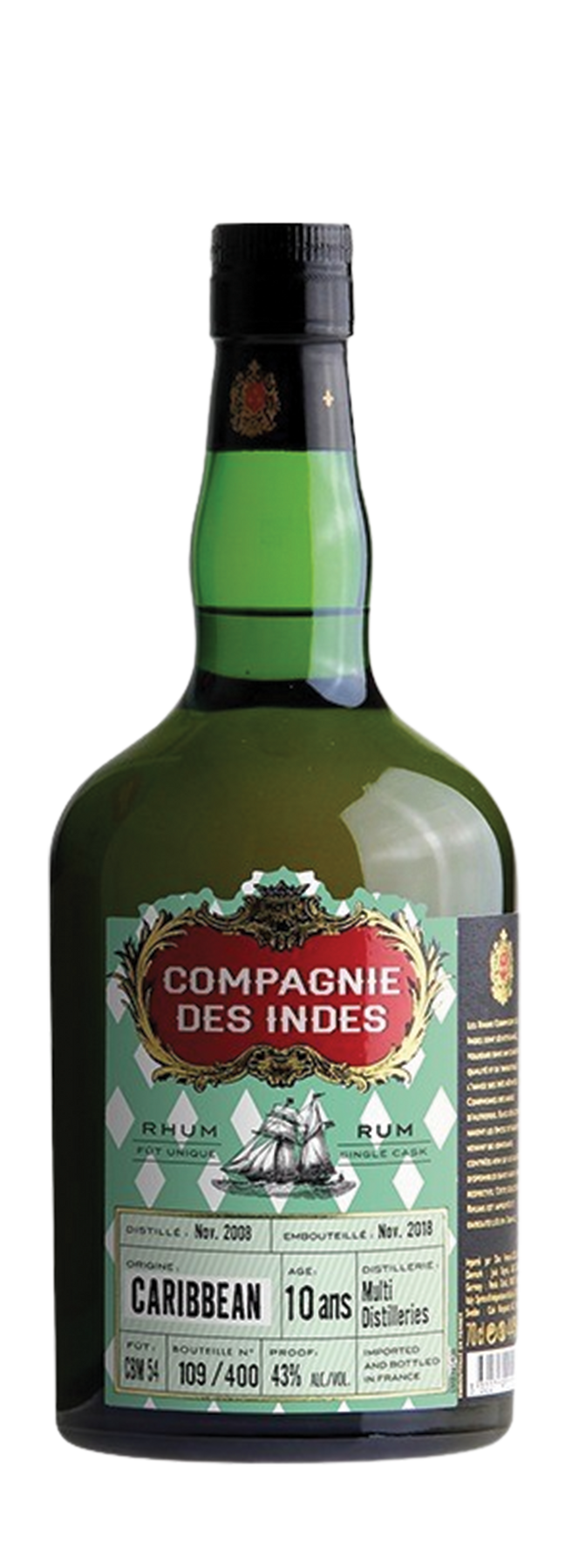 13 Years Old Moscatel Cask Compagnie Des Indes 45% 70cl