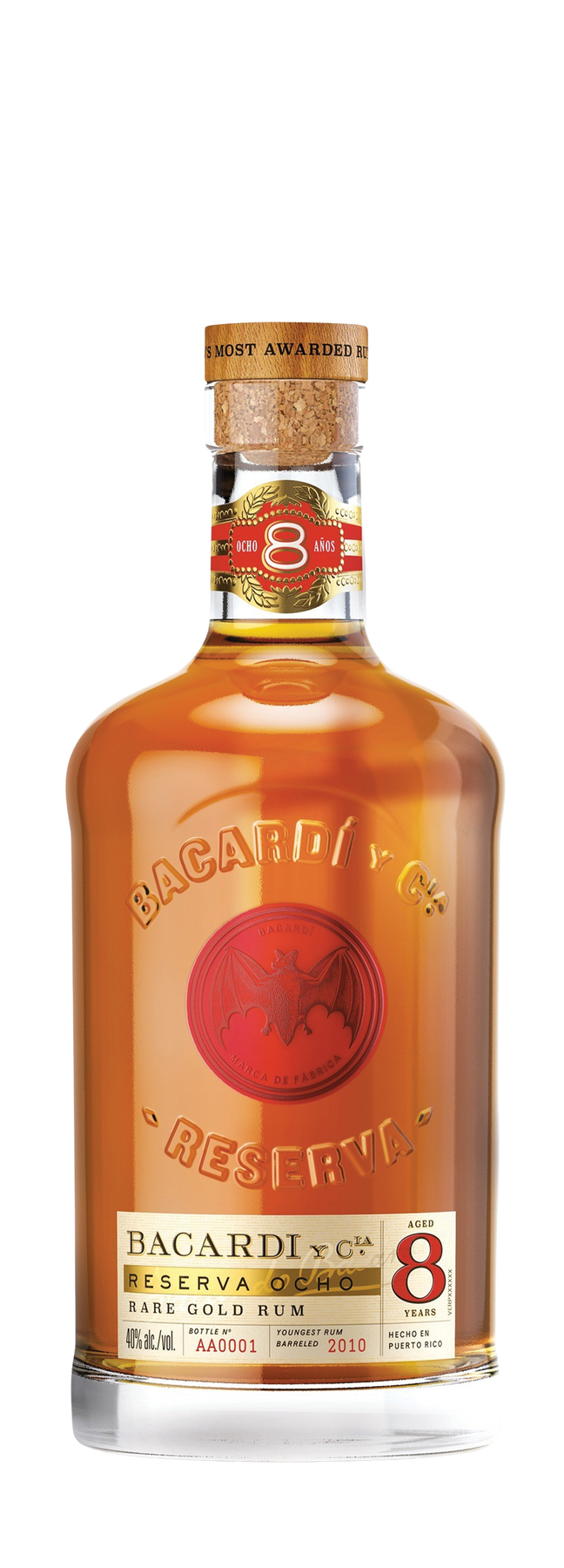 8 Years Old 'Ocho' 40% 70cl